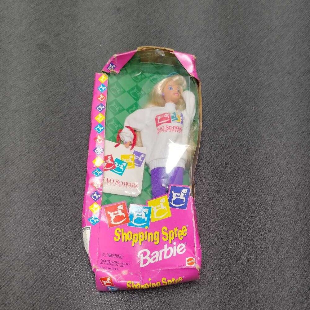 Barbie Shopping Spree Doll FAO Schwarz 1994 Mattel Vintage Collectible Toy